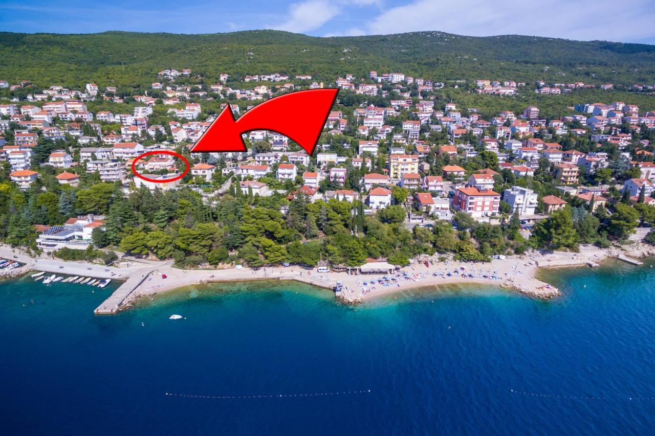 Apartments Domino R Dramalj Kültér fotó